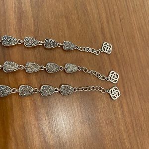Rose Gold Kendra Scott Bracelet set